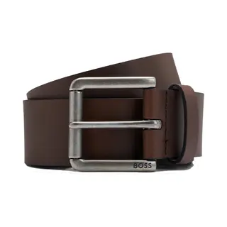 Boss Black Herren Gürtel Braun Glattleder