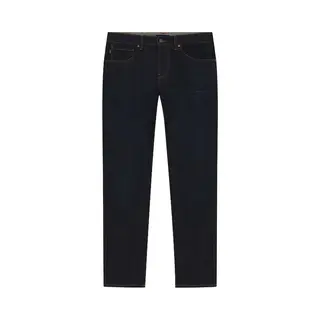Men's Hugo Boss Men's Dark Blue Maine Regular Fit Soft Motion Jeans - Black - Size, 34/32