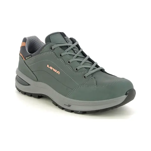 Lowa Renegade Evo Gtx Lo Grey Nubuck Womens Walking Shoes 321867-9675 In A Plain Leather In Size 7 thumbnail