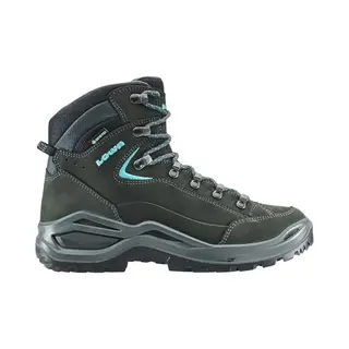 Lowa Stiefel Mittel Renegade Evo Gtx Mid Ws Asphalt/türkis, 41.5