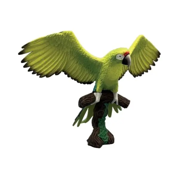 Bullyland 69392 - Spielfigur Großer Soldaten-Ara, Ca. 14, 5 Cm Große Tierfigur, Detailgetreu, Pvc-frei, Ideal Als Kleines Geschenk Für Kinder Ab 3 thumbnail