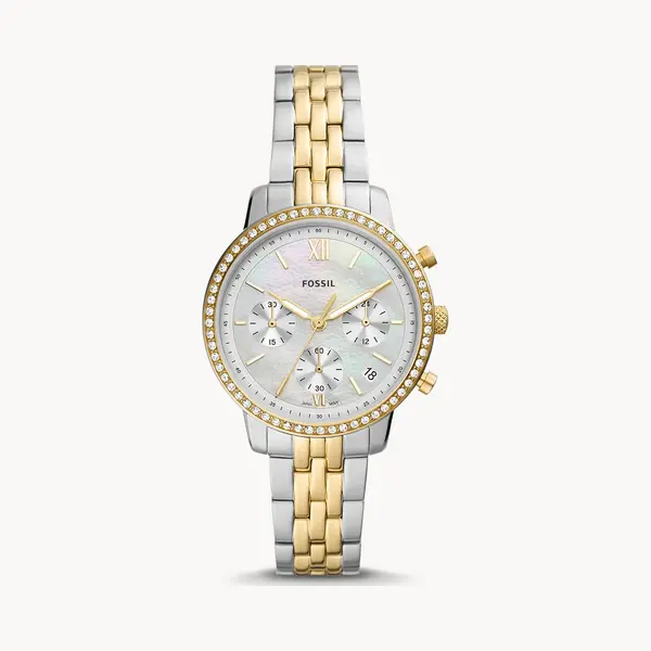 Fossil ES5216 Uhr Armbanduhr Damen Silber thumbnail