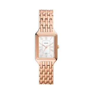 Fossil Raquel Women's 23 Mm Rose Gold-Tone Stainless Steel Watch, ES5271