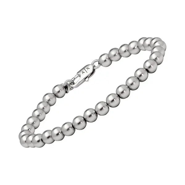 Armani Exchange Elegante Bracciale Con Perline In Ottone Axg0118040 thumbnail