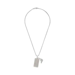 Emporio Armani Men's Silver-Tone Stainless Steel Necklace, EGS3167040