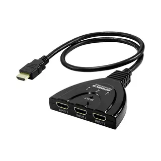 SpeaKa Professional Sp-Hdsw-200 Hdmi-switch 3 Poorten Ultra Hd-geschikt 7680 X 4320 Pixel