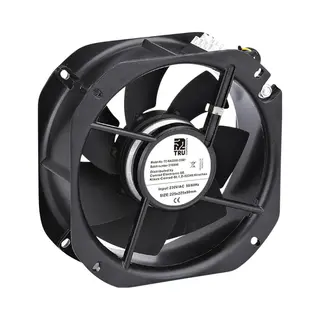 Tru Components Tc-NA22580-230B1 Axiaalventilator 230 V/Ac 1150 M³/h (l X B X H) 225 X 225 X 80 Mm