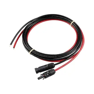 Sygonix Sy-6408050 Solarstecker Auf Offenes Ende Zonne-energie Kabel 6 Mm² Kabellengte 3 M