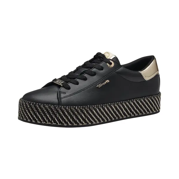 Tamaris Sneakers Laag Goud / Zwart thumbnail