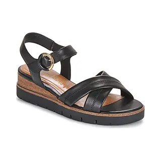 Tamaris Keilsandalette Echtes Leder