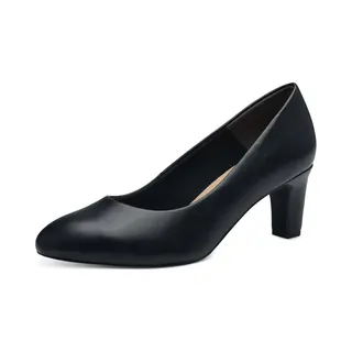 Tamaris Damen Pumps Vegan Schwarz 41