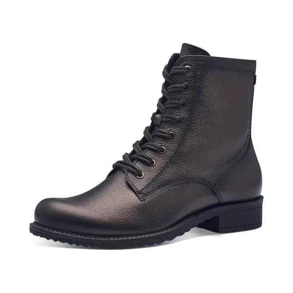 Tamaris Damen Stiefelette Leder Bequem; Mocca Metallic, Eu 39 thumbnail