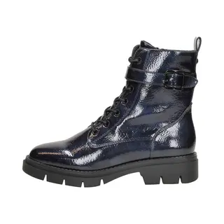 Tamaris Veterschoenen Hoog Veterschoenen Hoog - Blauw Lak - Maat 37