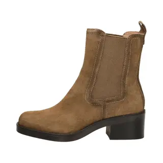 Tamaris Damen Klassische Ballerinas, Frauen Flats, TOUCHit-Fußbett, Slip-ons, klassisch Elegant, Ballerinen, Pumps, Halbschuhe, Slipper, Camel, 41 Eu