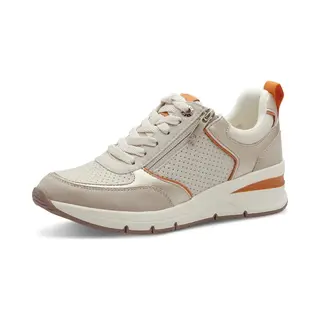 Tamaris Schnürer Damen Vegan Sportlich Orange, Eu 39
