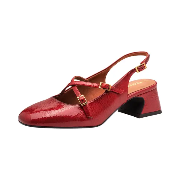 Tamaris Slingpumps Rot Gr. 38 thumbnail