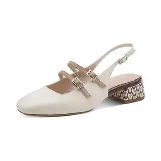 Tamaris Slingpumps Weiß Gr. 38