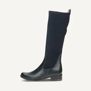 Caprice 9-9-25514-41-880 Dames Lange Laarzen - Donker Blauw - 5.5