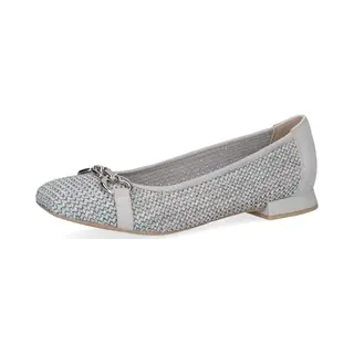 Caprice Women's 9-22503-42 Ballet Flats, Lt Blue Comb, 6 Uk