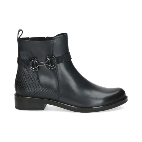 Caprice Damen Stiefeletten Aus Leder Mit Zierschnalle, Blau (Ocean Comb), 41 Eu thumbnail