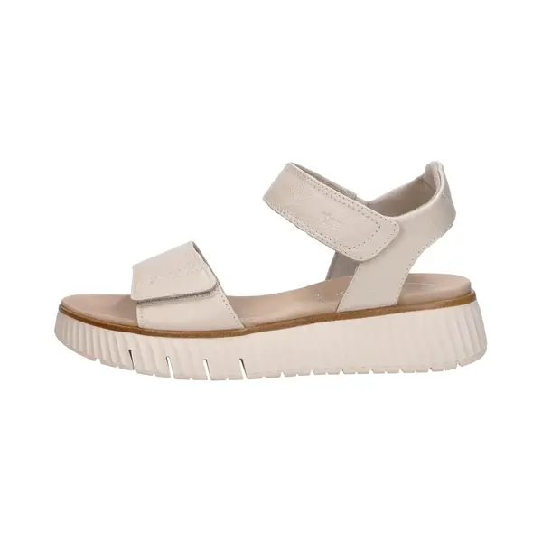 Tamaris Comfortabele Damessandalen, Multifunctioneel, Verstelbaar, Dames, Ecru, 42 Eu thumbnail