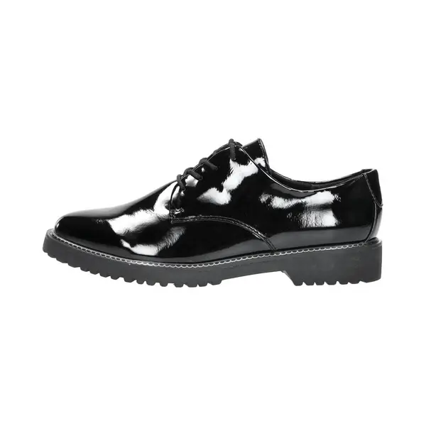 Marco Tozzi Veterschoenen Laag Veterschoenen Laag - Zwart Lak - Maat 42 thumbnail