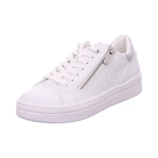 Marco Tozzi Women's 2-23718-42 Sneaker, White Comb, 3.5