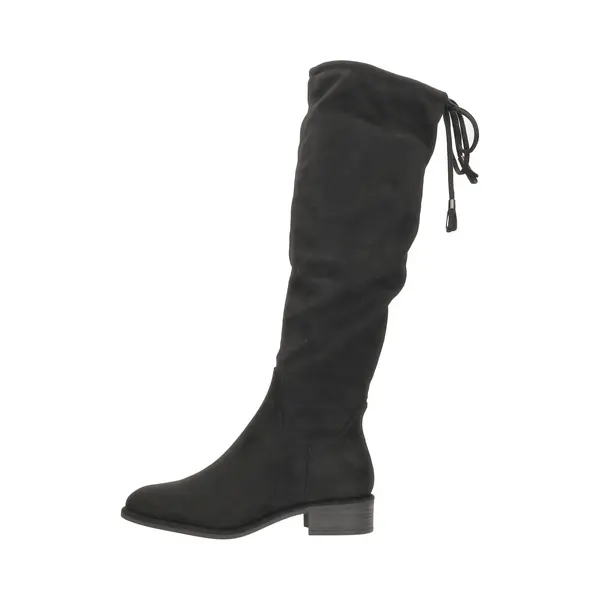 Marco Tozzi Damen Hohe Stiefel Mit Absatz Kniehoch Spitz, Schwarz (Black), 39 Eu thumbnail