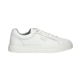 S.Oliver Herren Sneaker Flach Mit Schnürsenkeln Low Top, Weiß (White Uni), 45 Eu