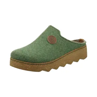 Rohde Damen Pantoffeln Hausschuhe Softfilz Foggia 6120, Größe, 40 Eu, Farbe, Grün