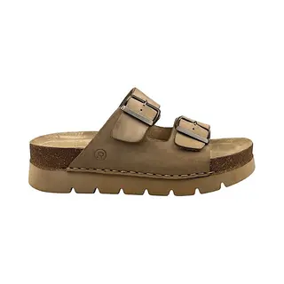 Rohde 6330 18 Slippers Beige Nubuck Dames - Beige - 39