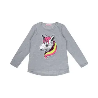Seagull Longsleeve 170/176 - Glitter Unicorn!
