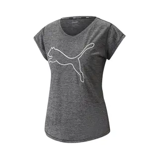 Puma Train Favourite Heather Cat Trainingsshirt Herren Schwarz, S