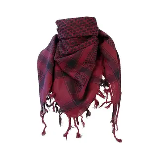 Rock Daddy Scarf Bordeaux Black