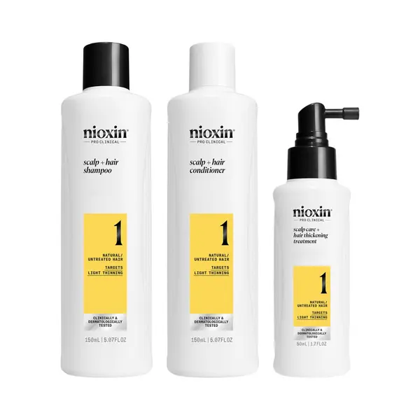 Debenhams Scalp + Hair Thickening System 1 For Natural Hair With Light Thinning, Trial Kit thumbnail