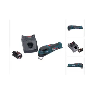 Bosch Professional Bosch Gop 12v-28 Professional Akku Multi Cutter Starlock Brushless + 1x Akku 2, 0 Ah + Ladegerät
