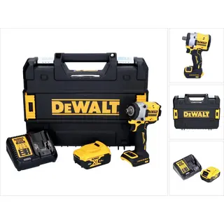 Dewalt Dcf 922 P1 Akku Schlagschrauber 18 V 400 Nm 1/2" Brushless + 1x Akku 5, 0 Ah + Ladegerät + Tstak