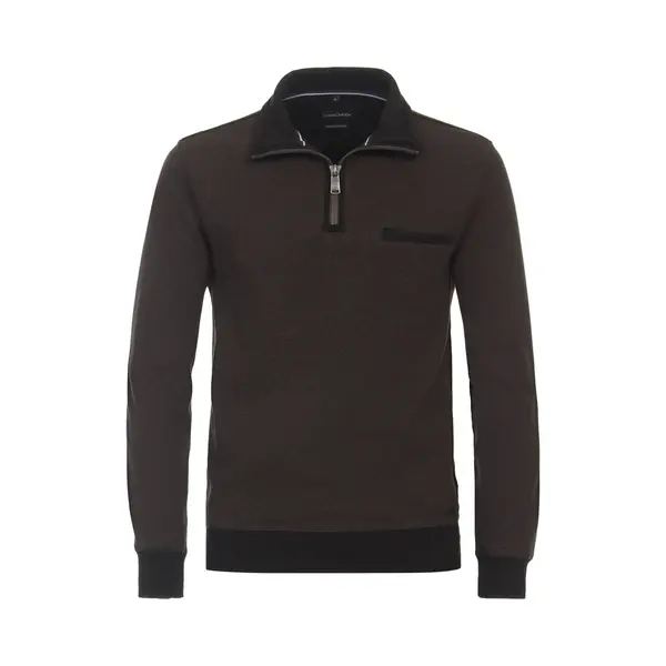 Casamoda Sweatshirt Uni Braun M thumbnail