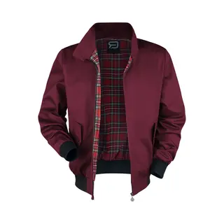 Red By Emp Larger Than Life Bomber Jacket Mid-Season Jackets Burgundy