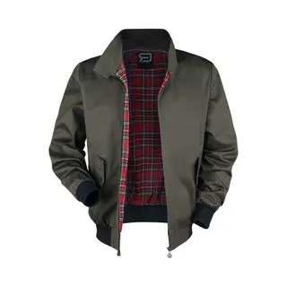 Red By Emp Larger Than Life Bomber Jacket Mid-Season Jackets Khaki