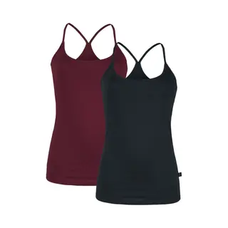 Red By Emp Basic Top Black Bordeaux
