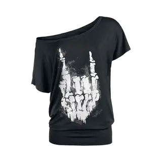 Gothicana By Emp Can You Read My Mind T-Shirt Black