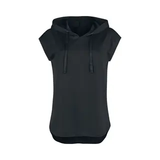 Red By Emp Sleeveless Hoodie T-Shirt Schwarz In S