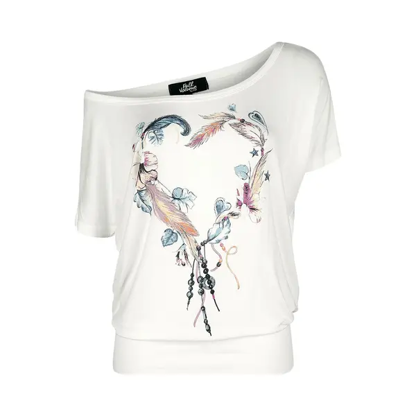 Full Volume By Emp White T-shirt With Crew Neck And Print T-Shirt White thumbnail