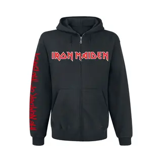 Iron Maiden Notb Hoodie Jacket Black