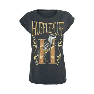 Harry Potter Hufflepuff T-Shirt Charcoal