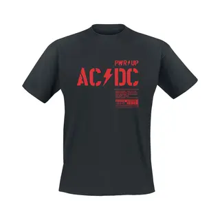 Ac/Dc Pwr Up T-Shirt Black