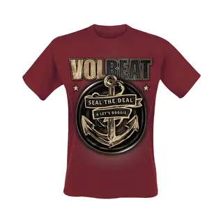 Volbeat Anchor T-Shirt Red