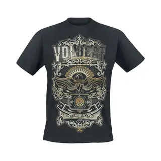 Volbeat Old Letters T-Shirt Black