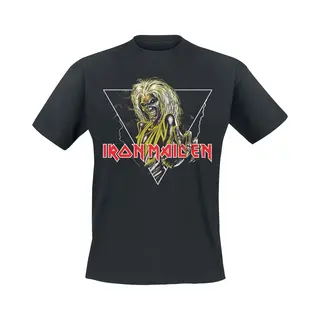 Iron Maiden Killers Triangle T-Shirt Black